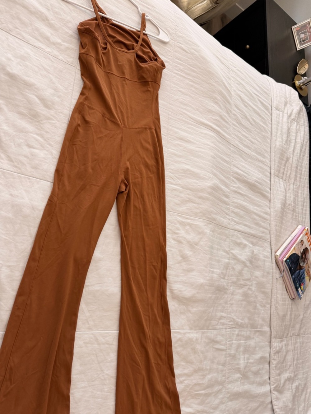 Nike Dri-FIT Tank Top in Camel Brown